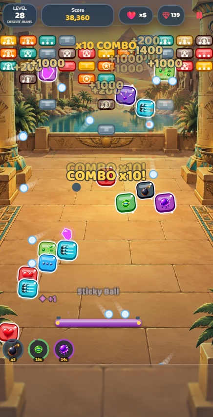 Brick Breaker screenshot 1